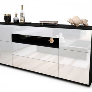 Sideboard Emma, Weiß (180x79x35cm)