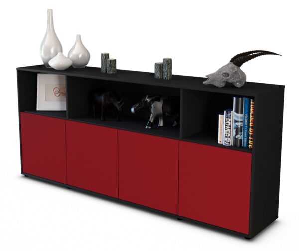 Sideboard Enrica, Bordeaux (180x79x35cm)