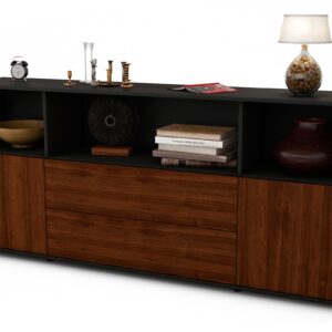 Sideboard Enza, Walnuss (180x79x35cm)