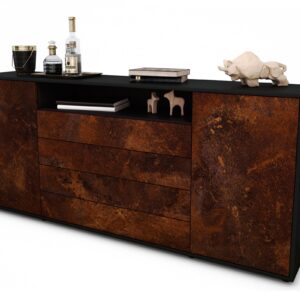 Sideboard Enzo, Rost (180x79x35cm)
