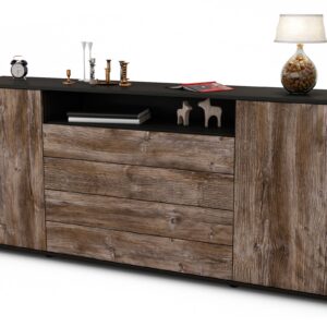 Sideboard Enzo, Treibholz (180x79x35cm)