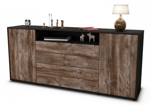 Sideboard Enzo, Treibholz (180x79x35cm)