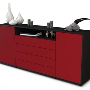 Sideboard Enzo, Bordeaux (180x79x35cm)