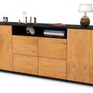 Sideboard Ephenia, Eiche (180x79x35cm)