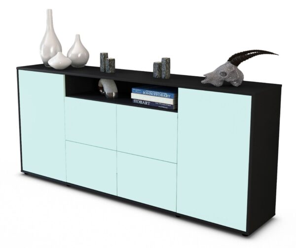 Sideboard Ephenia, Mint (180x79x35cm)