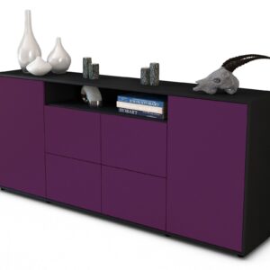 Sideboard Ephenia, Lila (180x79x35cm)