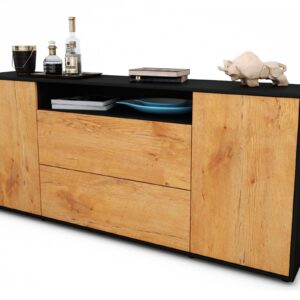 Sideboard Erina, Eiche (180x79x35cm)