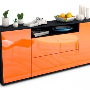 Sideboard Erina, Orange (180x79x35cm)
