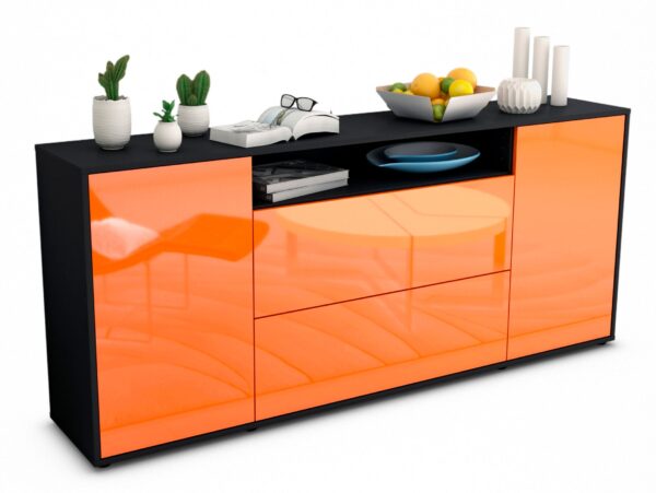 Sideboard Erina, Orange (180x79x35cm)