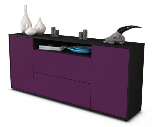 Sideboard Erina, Lila (180x79x35cm)