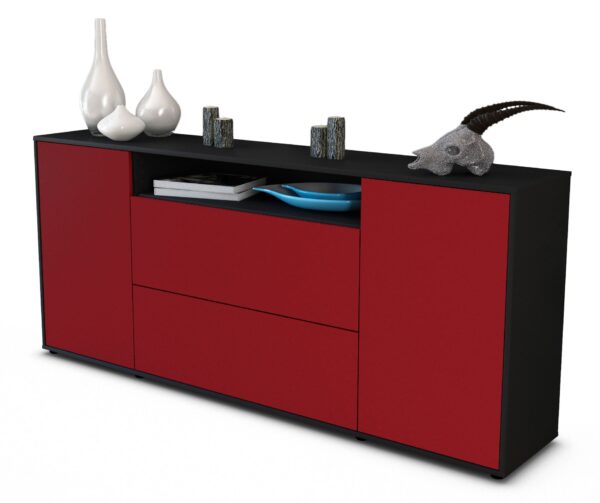 Sideboard Erina, Bordeaux (180x79x35cm)