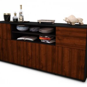 Sideboard Ermelina, Walnuss (180x79x35cm)