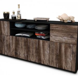 Sideboard Ermelina, Treibholz (180x79x35cm)