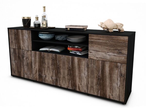 Sideboard Ermelina, Treibholz (180x79x35cm)