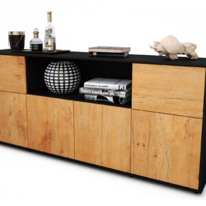 Sideboard Ermentrude, Eiche (180x79x35cm)