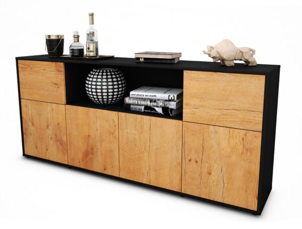 Sideboard Ermentrude, Eiche (180x79x35cm)
