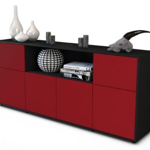 Sideboard Ermentrude, Bordeaux (180x79x35cm)