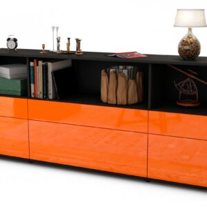 Sideboard Estella, Orange (180x79x35cm)