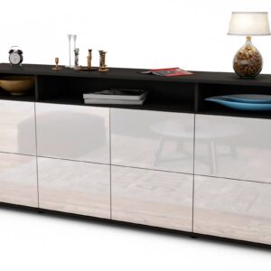 Sideboard Evita, Weiß (180x79x35cm)