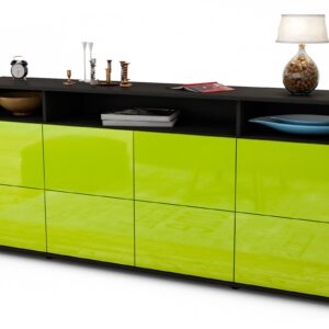Sideboard Evita, Grün (180x79x35cm)