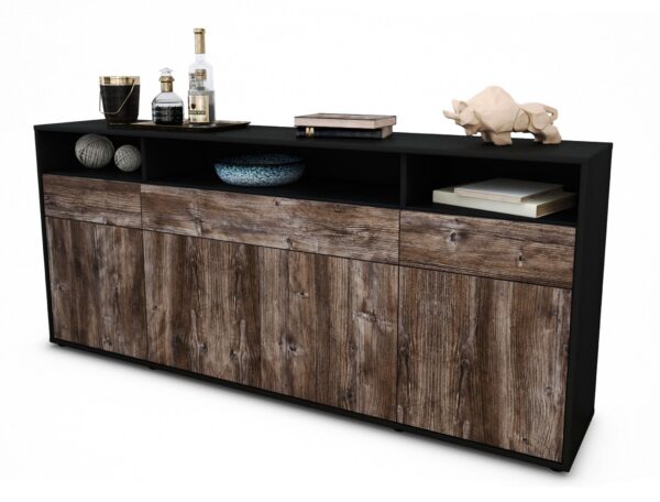 Sideboard Ezia, Treibholz (180x79x35cm)