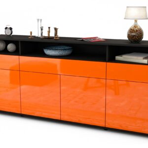 Sideboard Ezia, Orange (180x79x35cm)