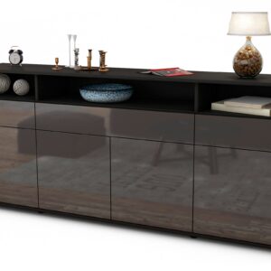 Sideboard Ezia, Grau (180x79x35cm)