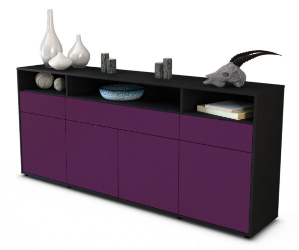 Sideboard Ezia, Lila (180x79x35cm)