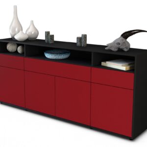 Sideboard Ezia, Bordeaux (180x79x35cm)