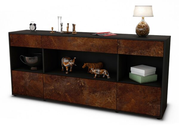 Sideboard Fabiana, Rost (180x79x35cm)