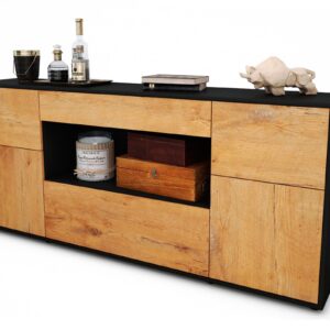 Sideboard Fabiola, Eiche (180x79x35cm)