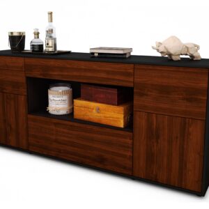 Sideboard Fabiola, Walnuss (180x79x35cm)