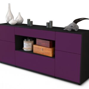 Sideboard Fabiola, Lila (180x79x35cm)