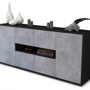 Sideboard Farina, Beton (180x79x35cm)