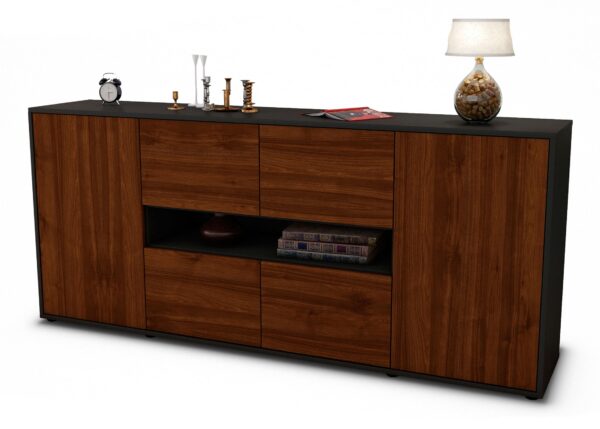 Sideboard Farina, Walnuss (180x79x35cm)