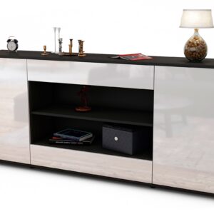 Sideboard Feli, Weiß (180x79x35cm)