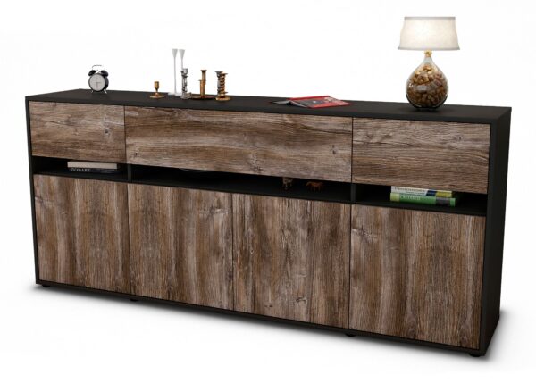 Sideboard Flora, Treibholz (180x79x35cm)