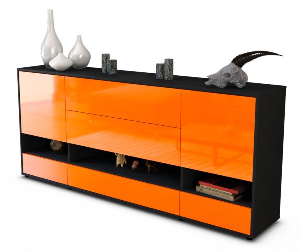 Sideboard Florentina, Orange (180x79x35cm)