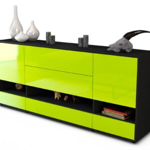 Sideboard Florentina, Grün (180x79x35cm)