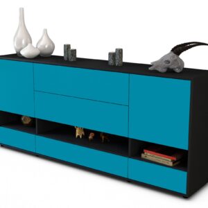 Sideboard Florentina, Türkis (180x79x35cm)
