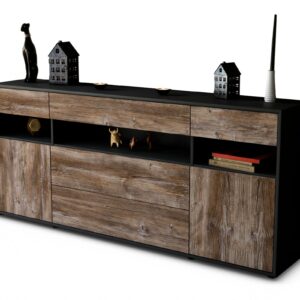 Sideboard Floria, Treibholz (180x79x35cm)