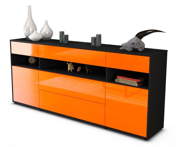 Sideboard Floria, Orange (180x79x35cm)