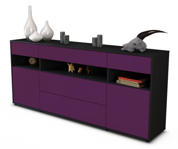 Sideboard Floria, Lila (180x79x35cm)