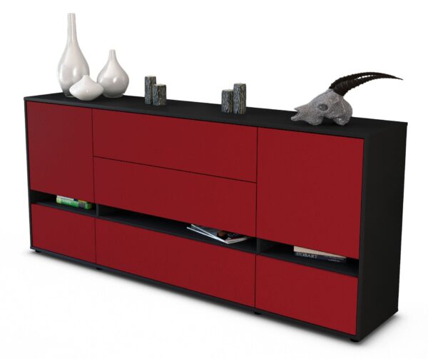 Sideboard Floriana, Bordeaux (180x79x35cm)