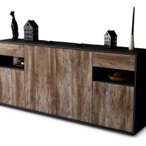 Sideboard Franca, Treibholz (180x79x35cm)