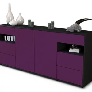 Sideboard Francesca, Lila (180x79x35cm)