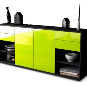 Sideboard Franka, Grün (180x79x35cm)