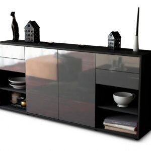 Sideboard Franka, Grau (180x79x35cm)