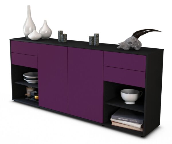 Sideboard Franka, Lila (180x79x35cm)