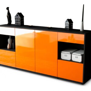 Sideboard Gabriella, Orange (180x79x35cm)